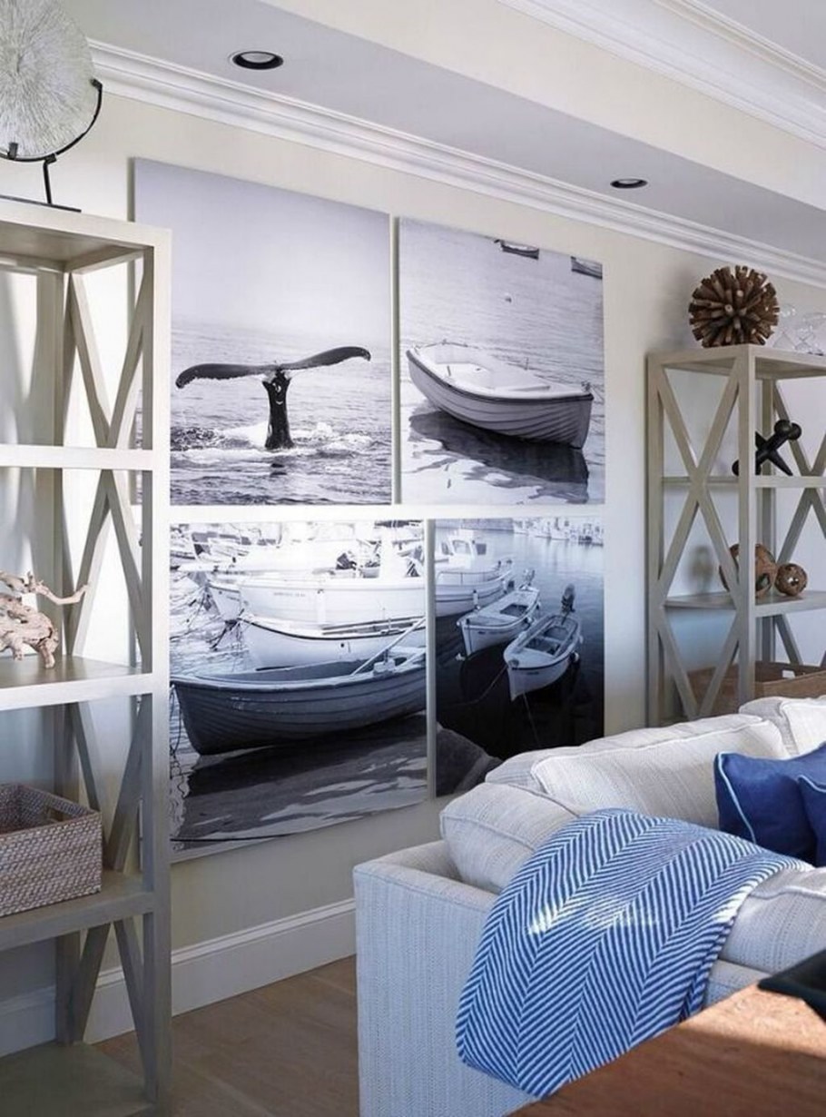 Морской стиль в интерьере