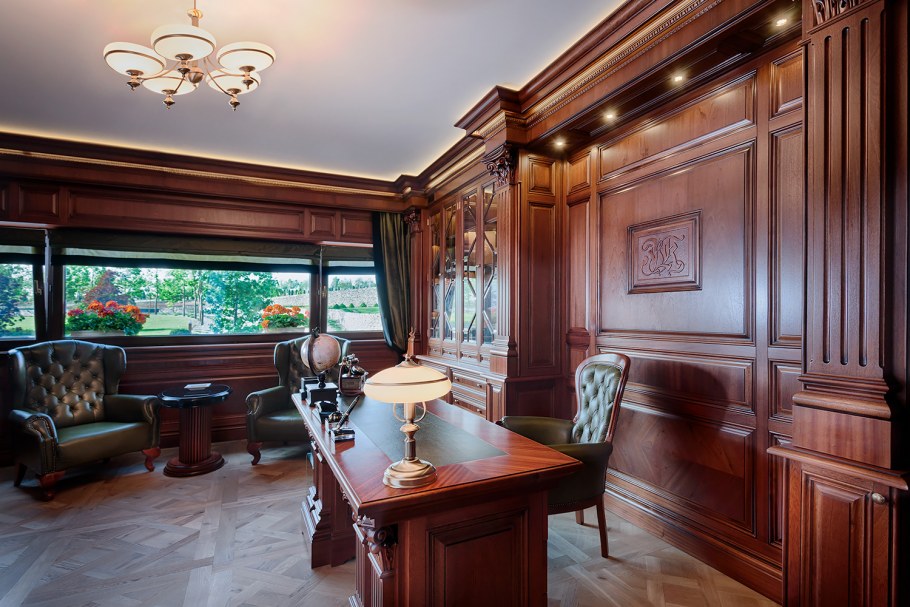 Деревянные буазери английский стиль