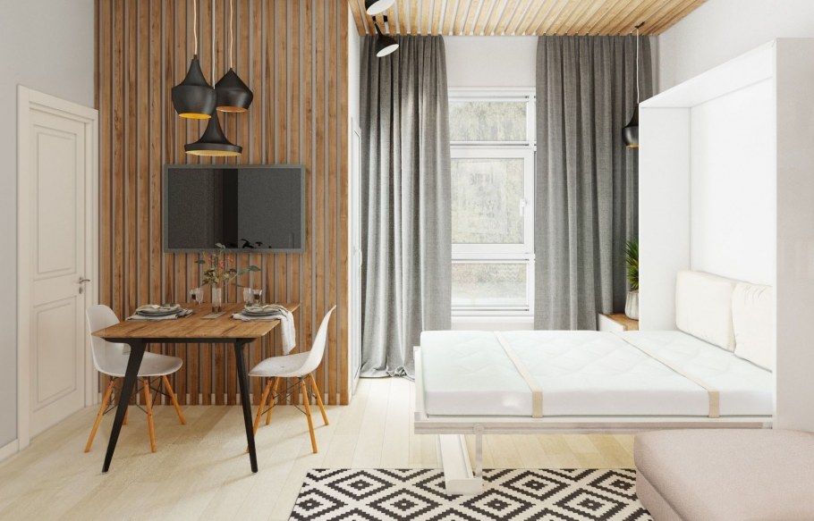 Студия трансформер интерьер