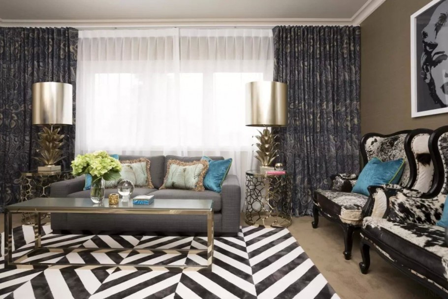 Шторы в стиле Эклектика текстура Зелтын