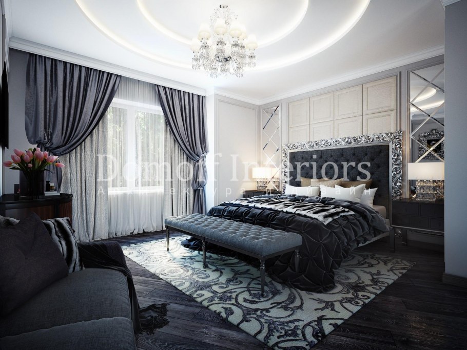 Шторы в спальню с Барвихи