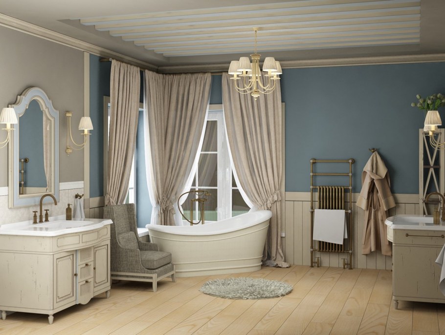 Ванная в стиле Прованс
