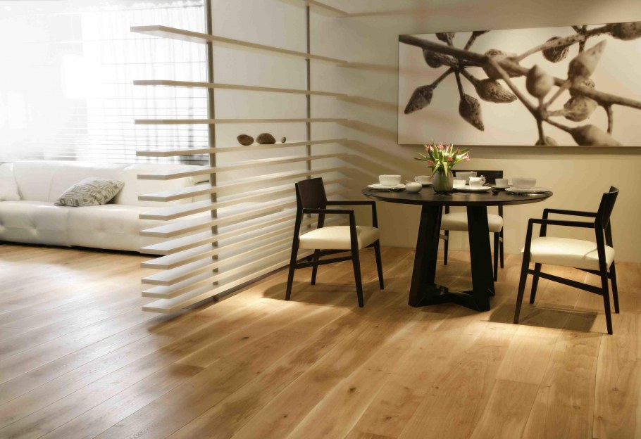 Криволинейная Инженерная доска Болефлор дуб рустик