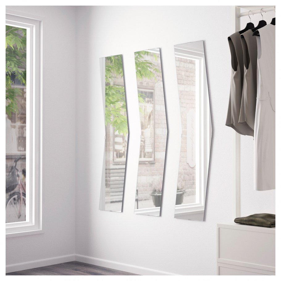 Зеркало икея лост во всю стену