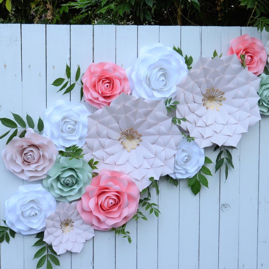 Объемные украшения на стену