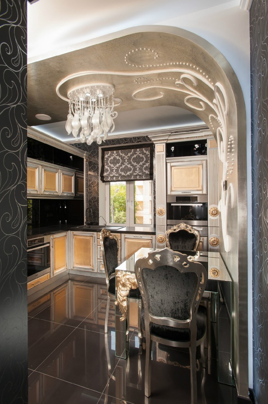 Кухня в стиле ар деко