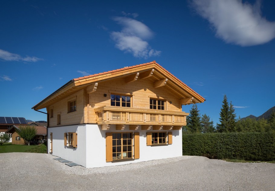 Шале тирольский домик