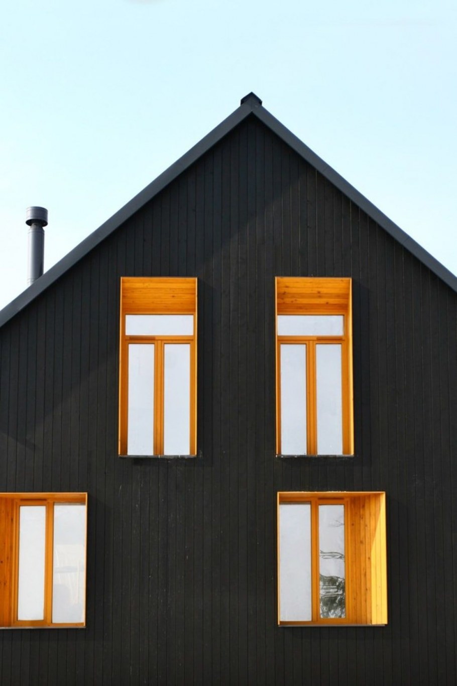 Отделка фасада в скандинавском стиле