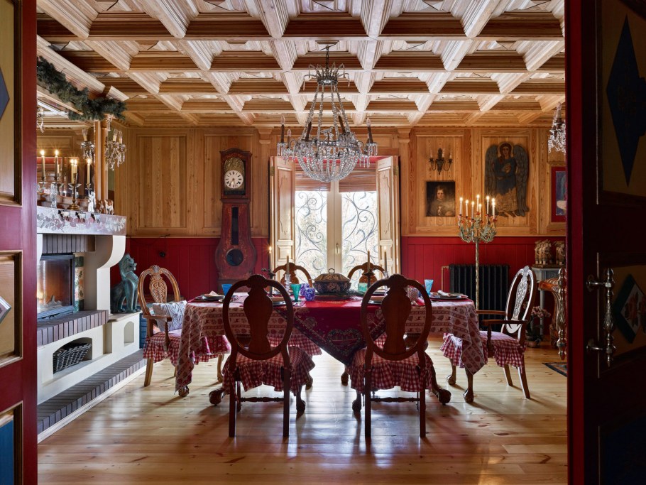 Красивый вид с террасы