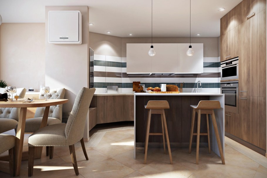 Кухня для большой семьи