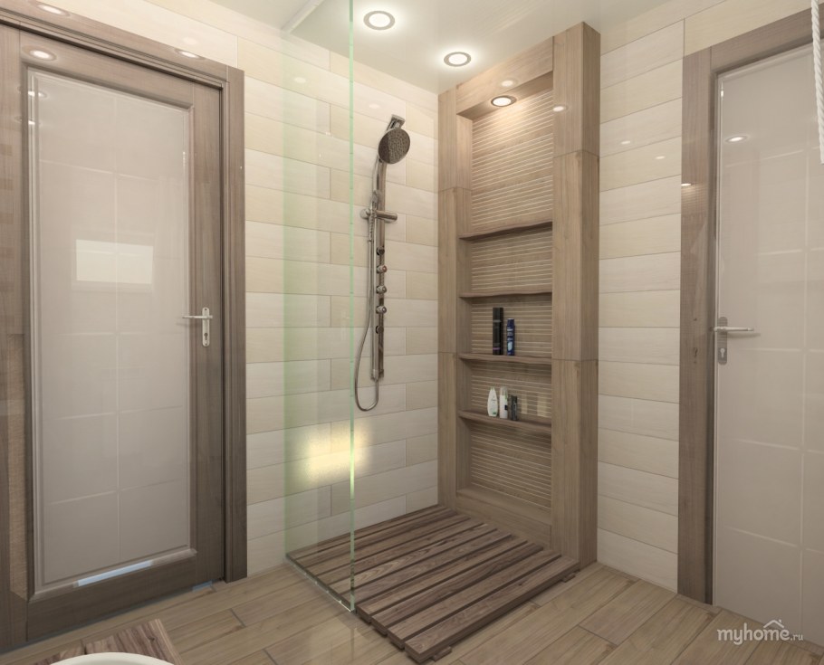 Моечная помывочная в бане плитка