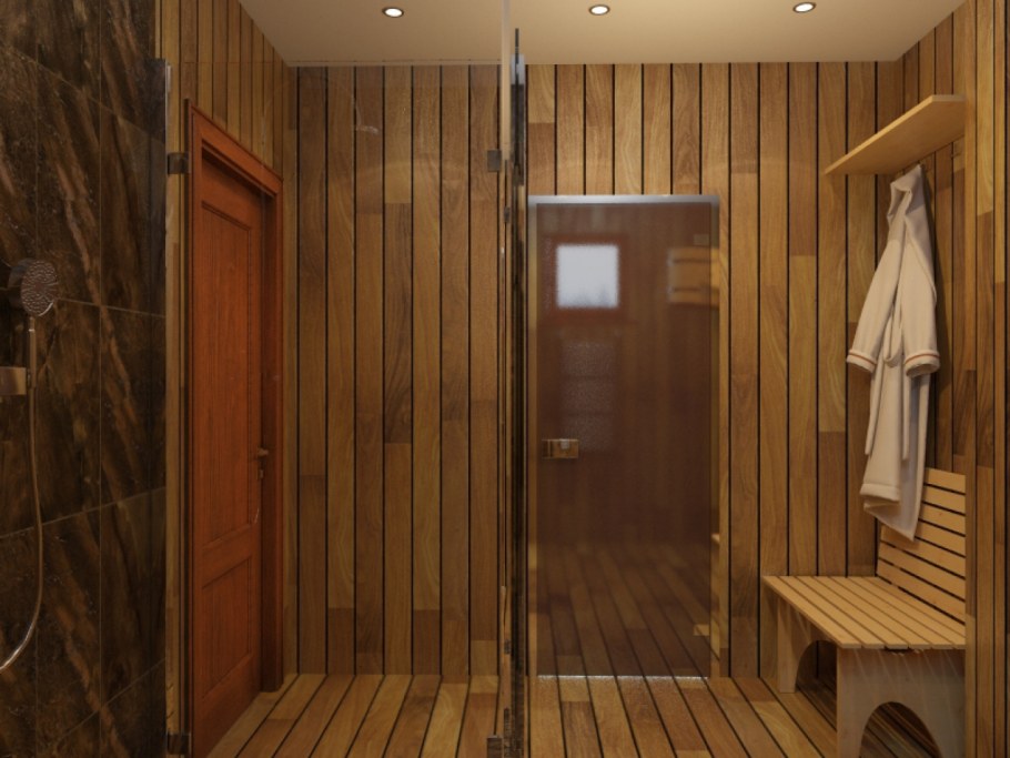 Душевая с парилкой