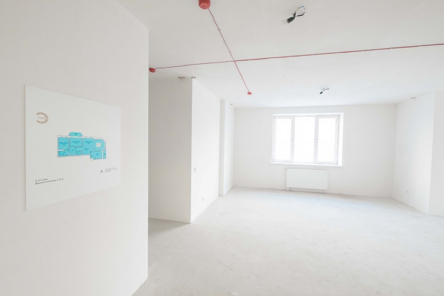 Белая отделка квартиры