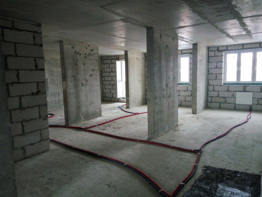 Помещение черновая отделка