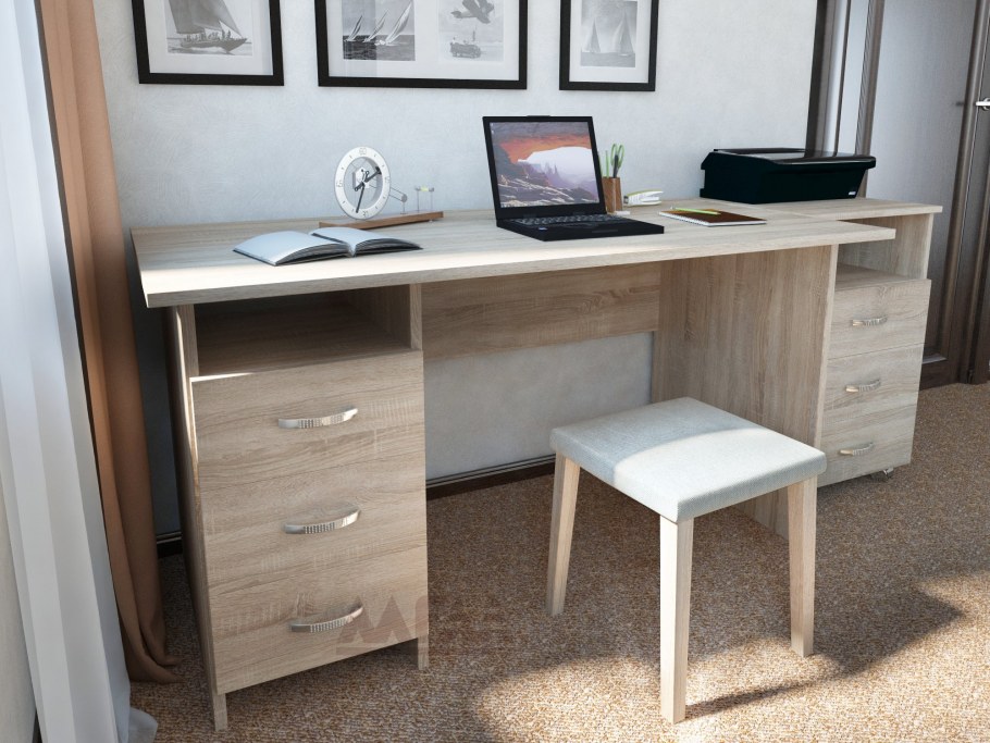 Стол офисный МФ мастер Прато-2