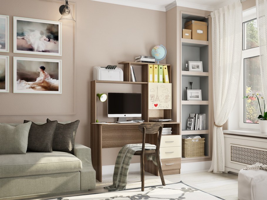 Галерея стол компьютерный 1200 Мебельсон