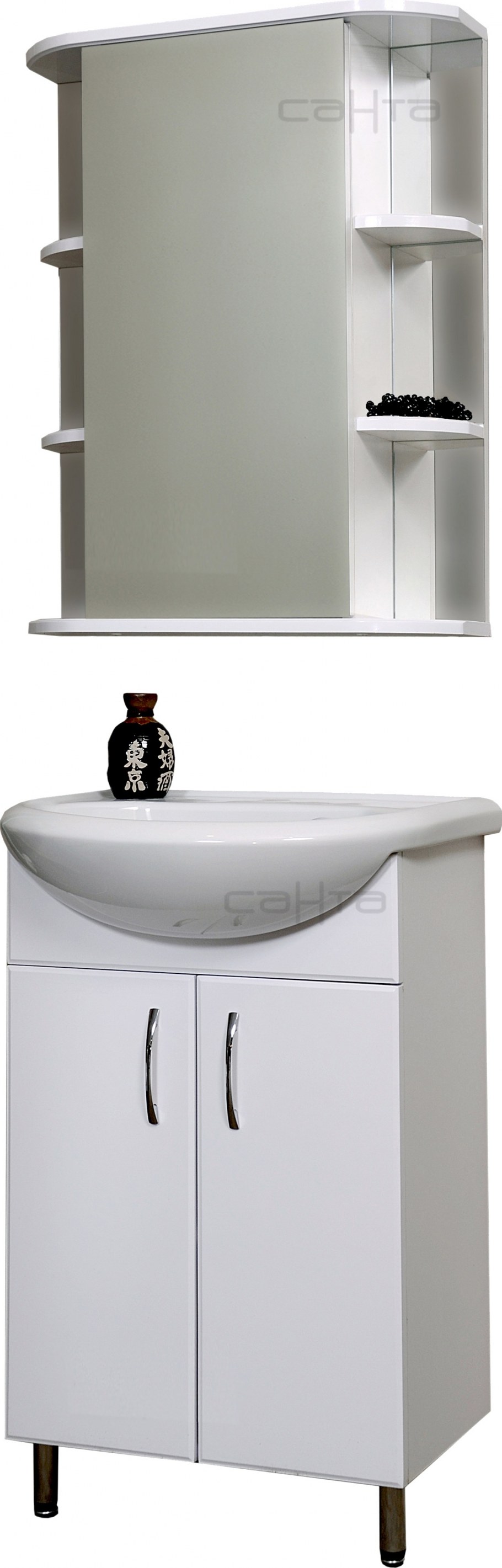 Зеркало-шкаф Санта Герда 60 фацет