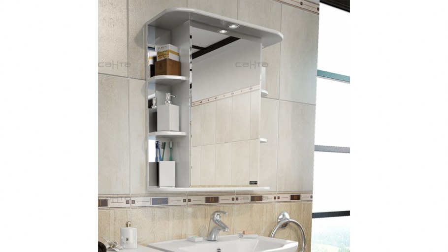 Зеркало-шкаф Санта Герда 60 фацет