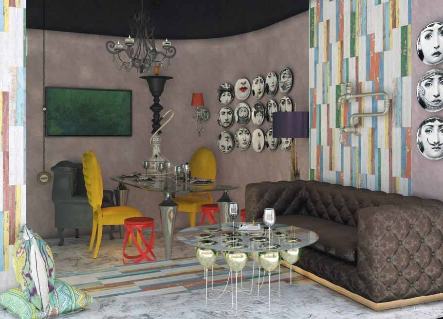 Эклетика стиль интерьер