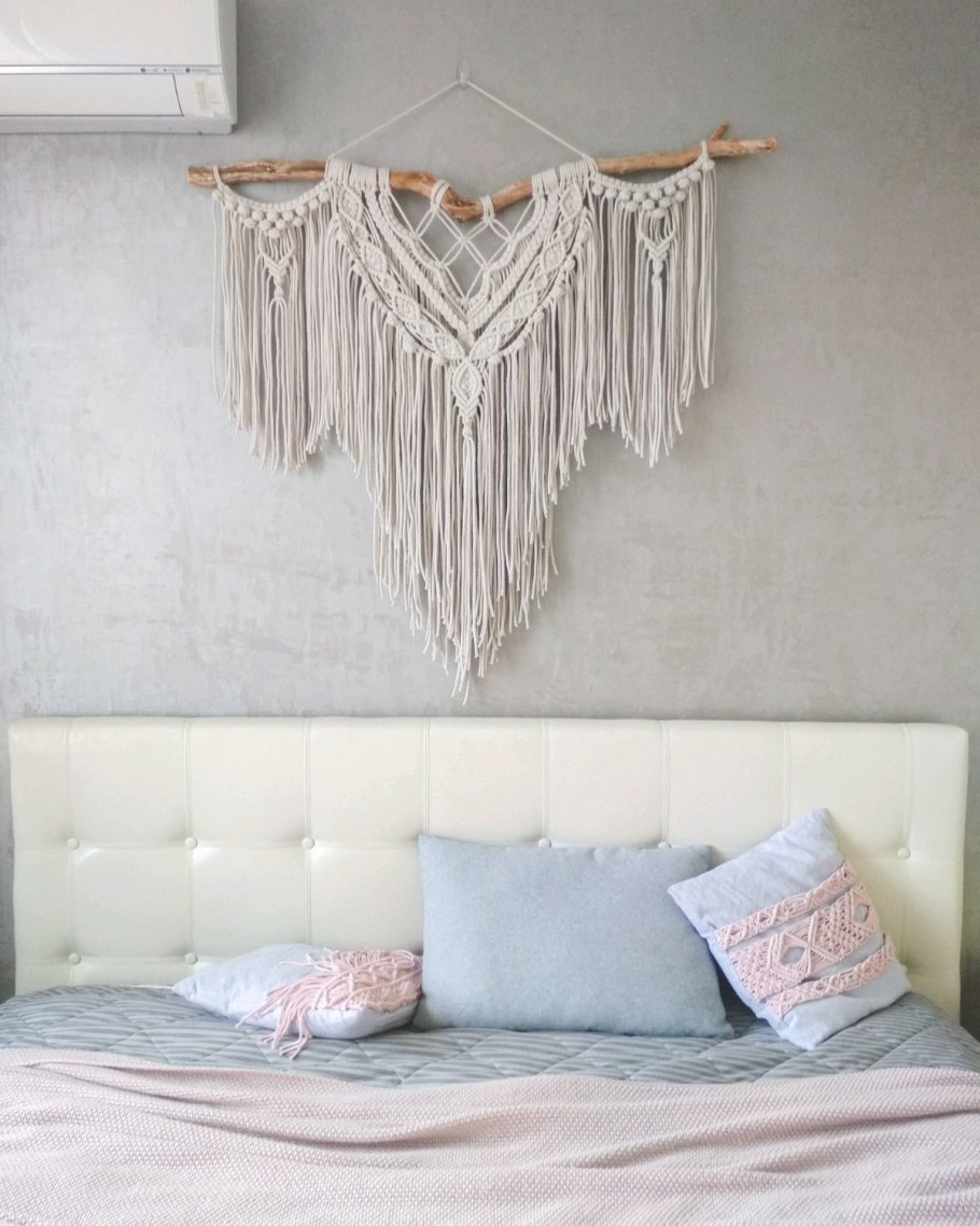 Настенные украшения макраме
