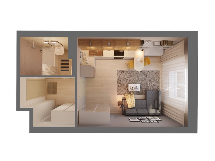 Евростудия квартира планировка