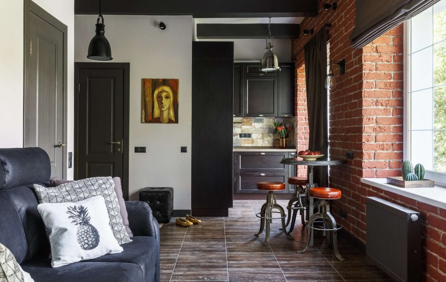 Кухня в стиле эколофт