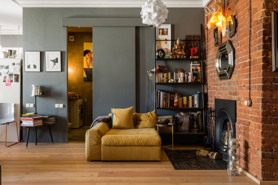 Интерьер Фьюжн лофт