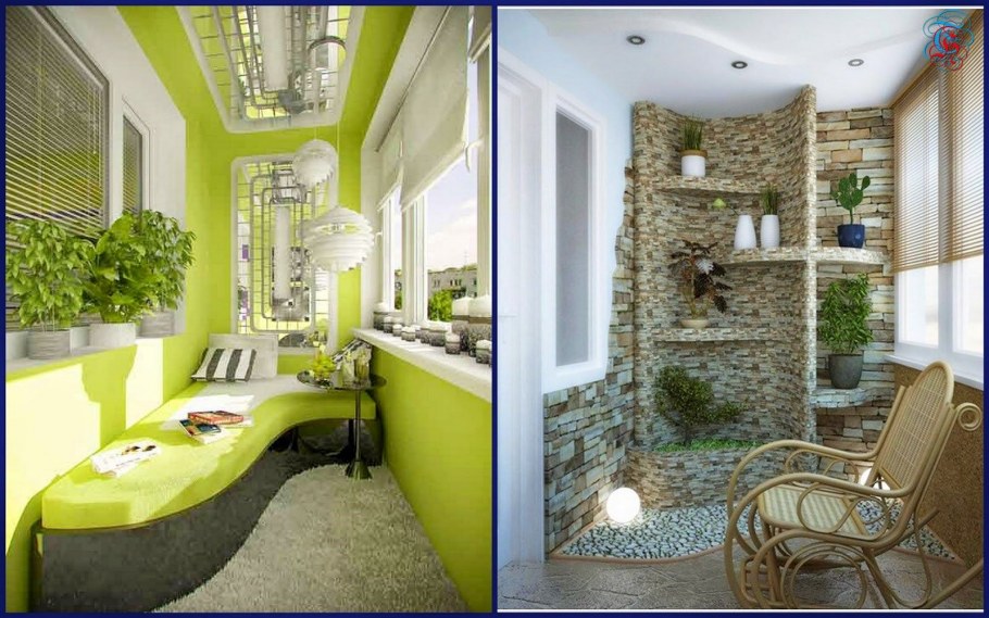 Уютный балкон