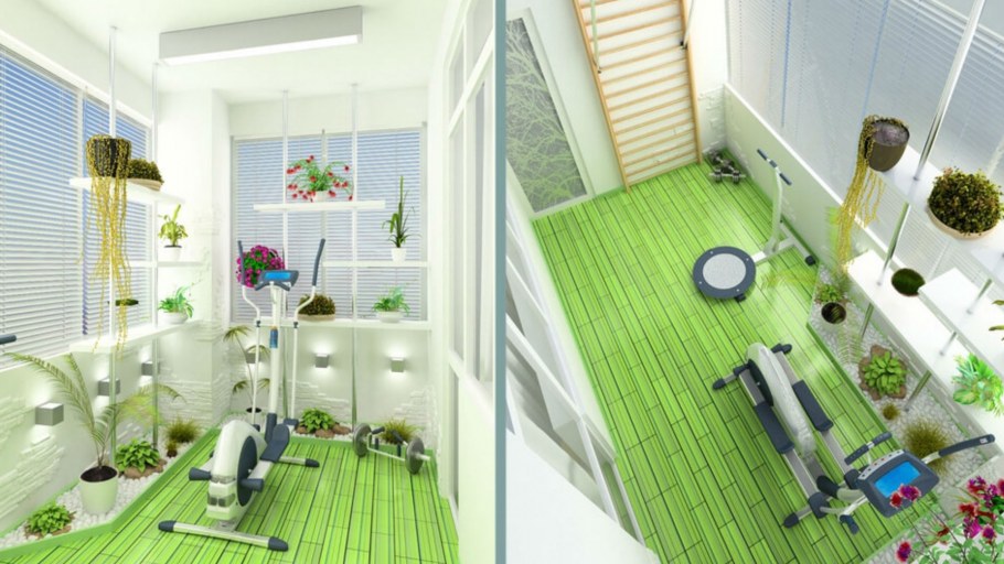 Зеленый Оазис на балконе