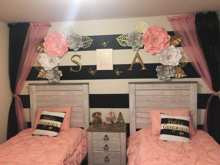 Комната для девочки в пастелтельных тонах