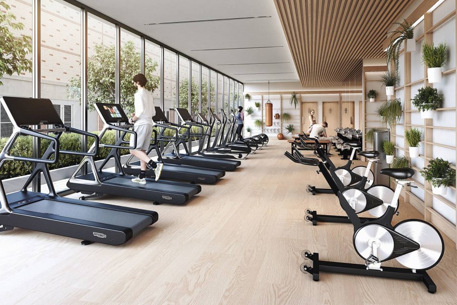 Спортзал интерьер