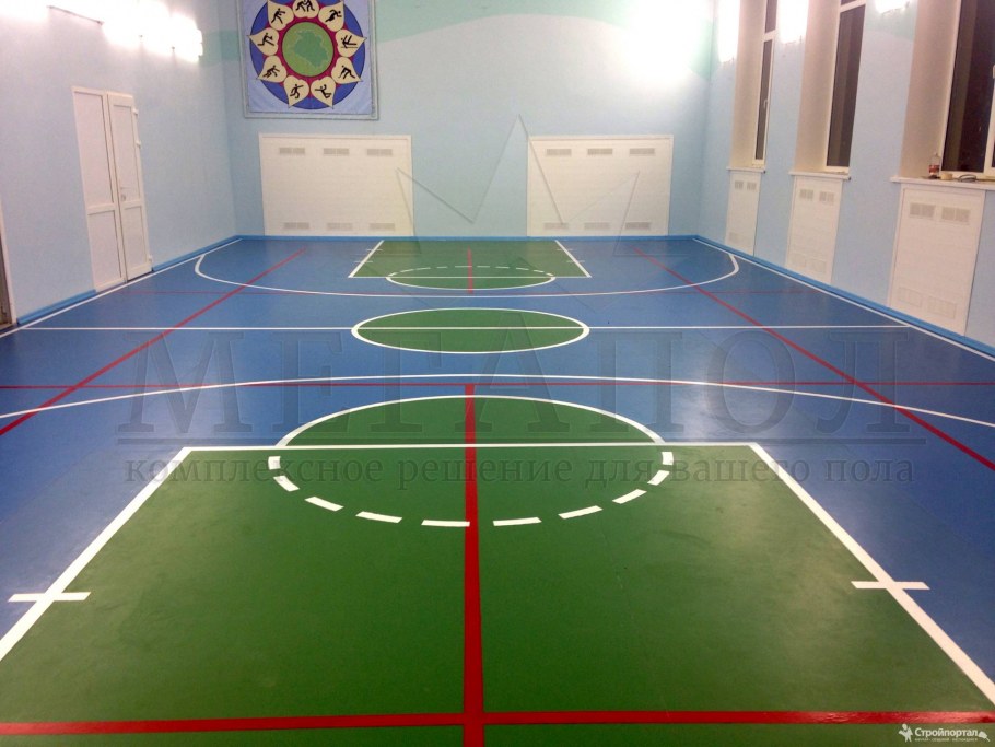 Спортивный линолеум grabo