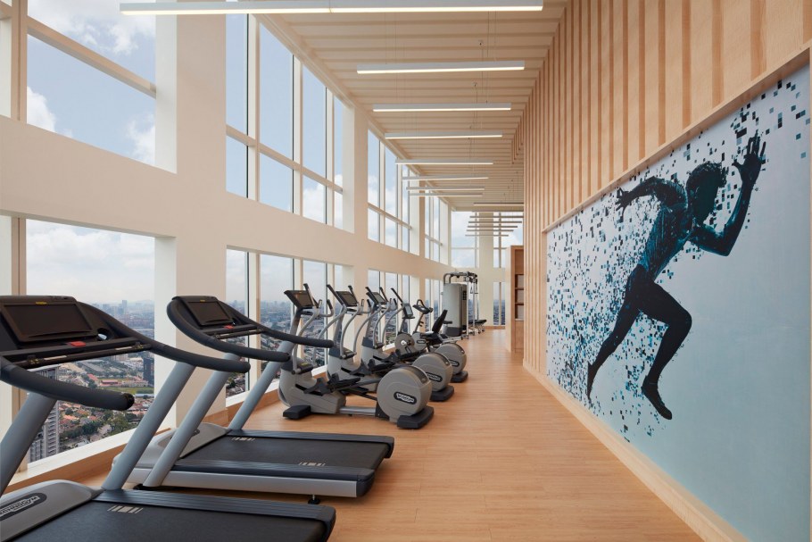 Дизайн тренажерного зала