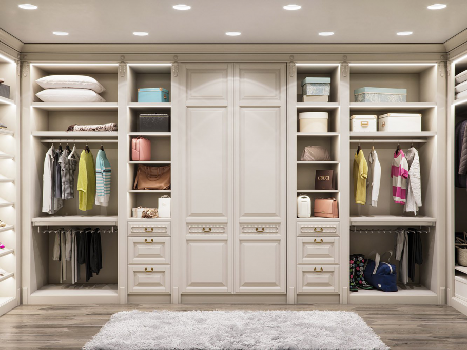 Гардеробная 3.5 кв м