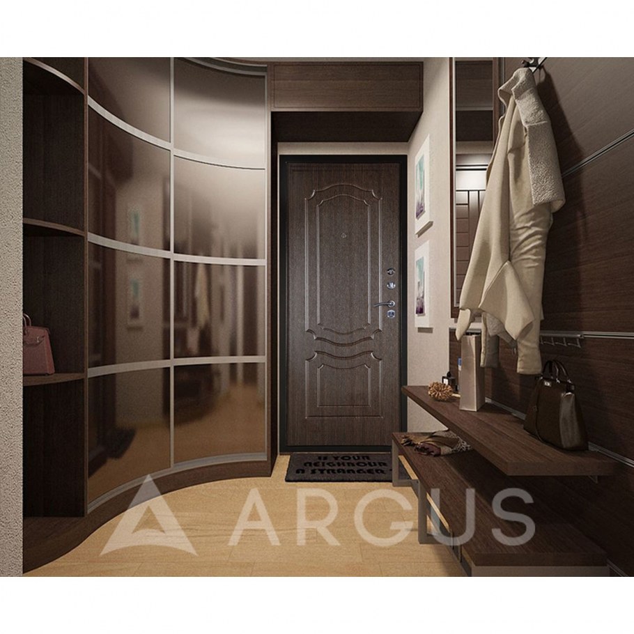 Интерьер квадратной прихожей