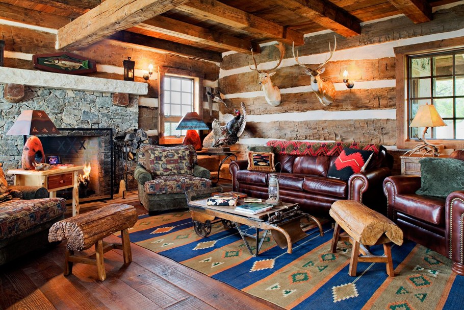 Ранчо Салун внутри