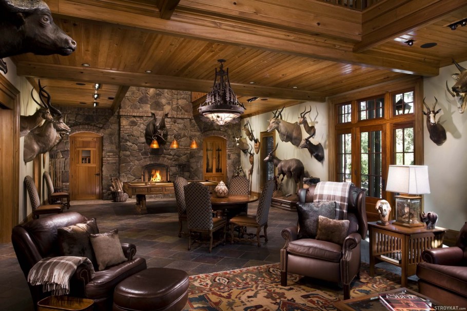 Интерьер загородного дома