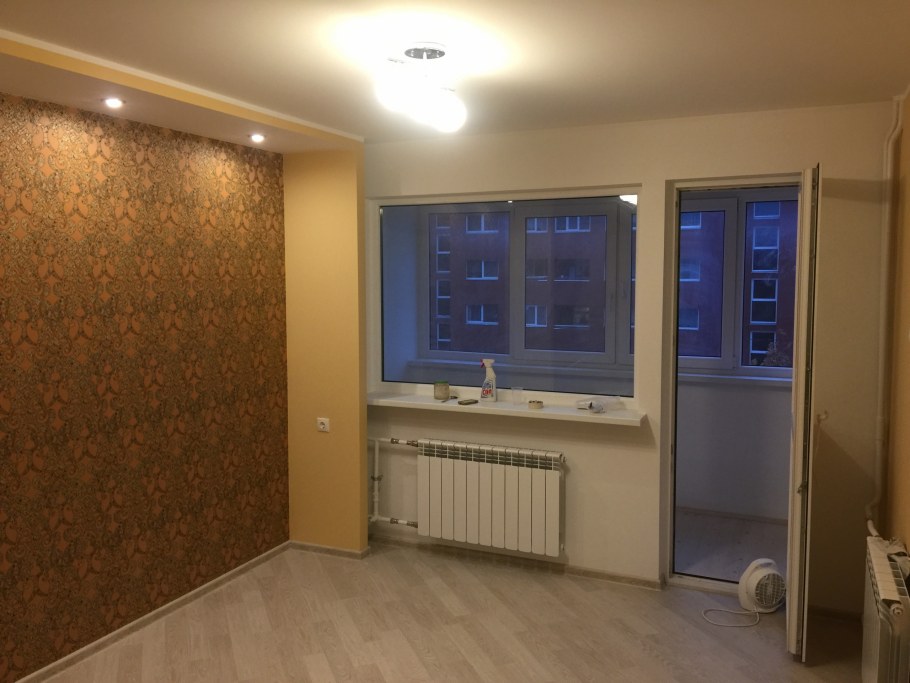 Отделка кухни без мебели