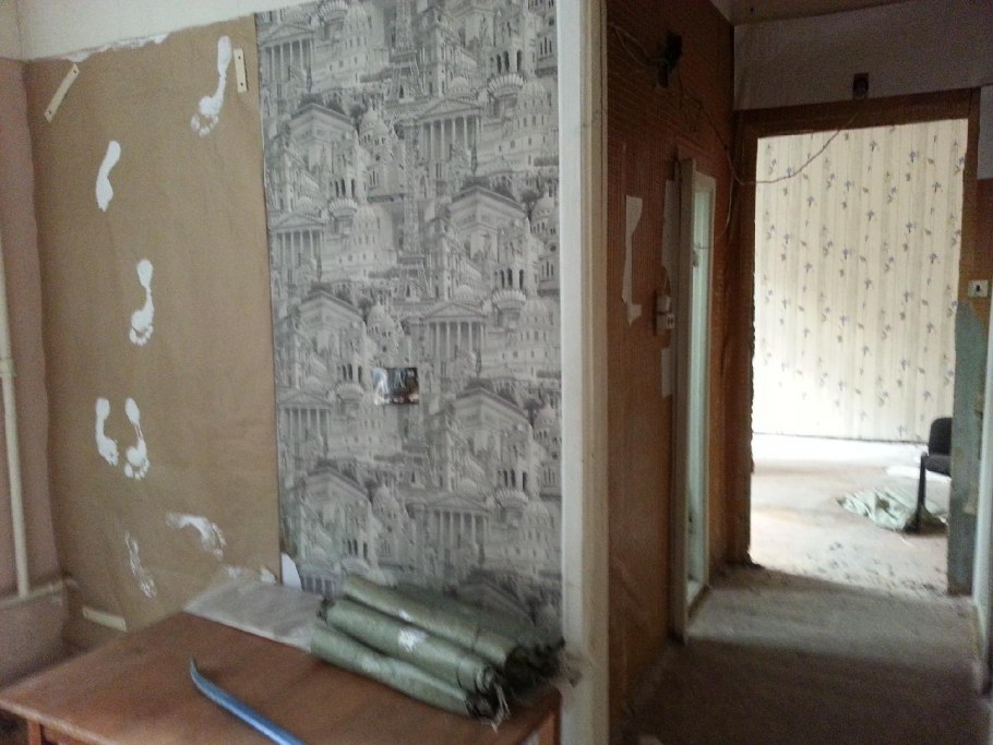 Старая стена в квартире