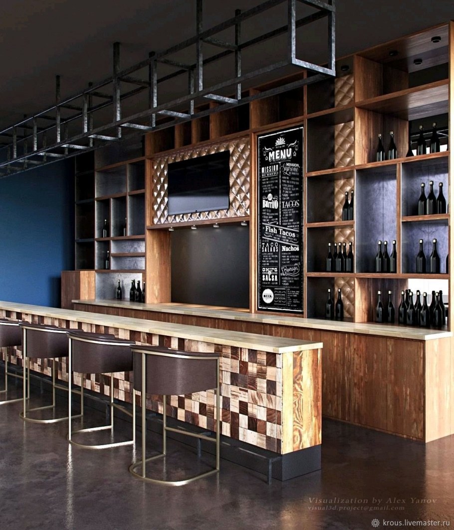 Барная стойка лофт