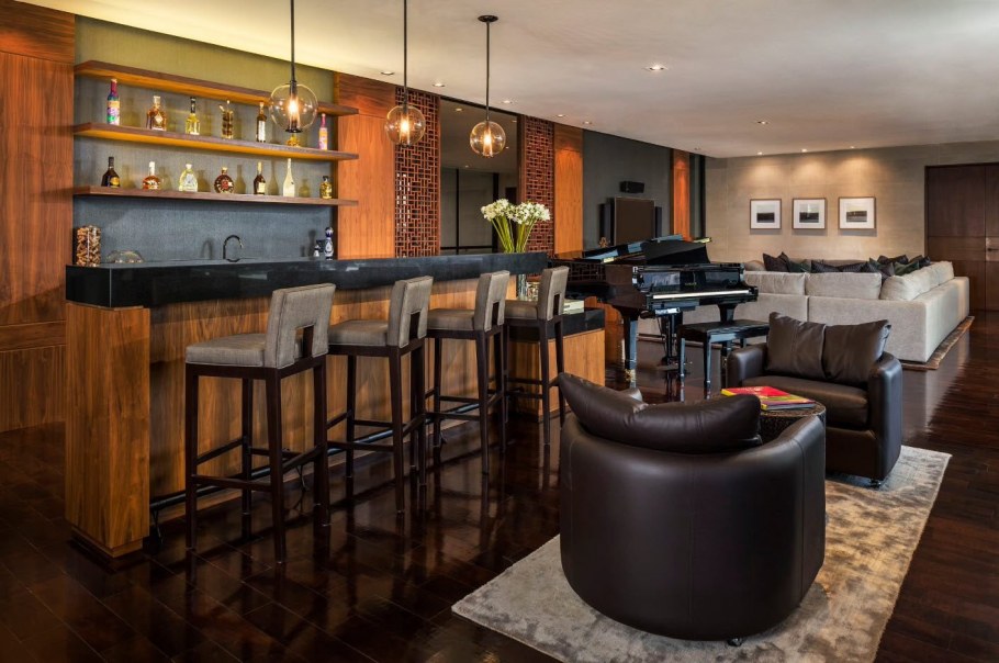 Барный стиль в интерьере