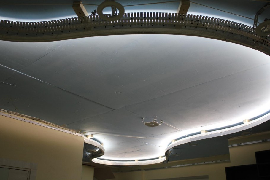 Натяжной потолок многоуровневые конструкции