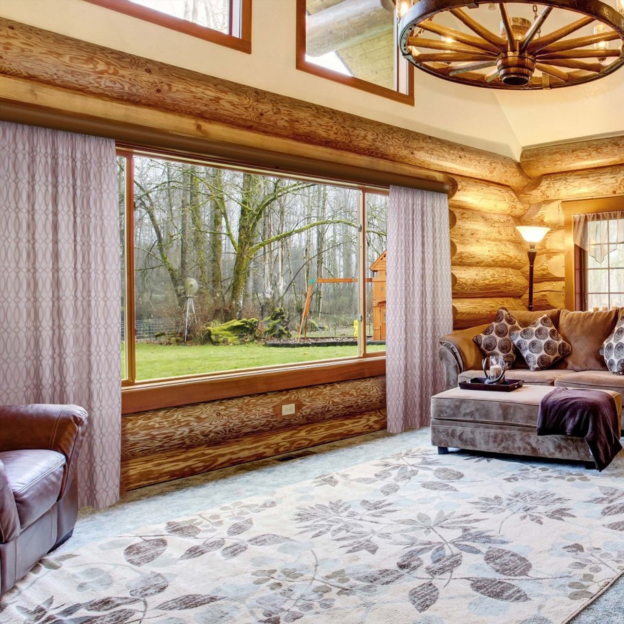 Гостиная в стиле Кантри