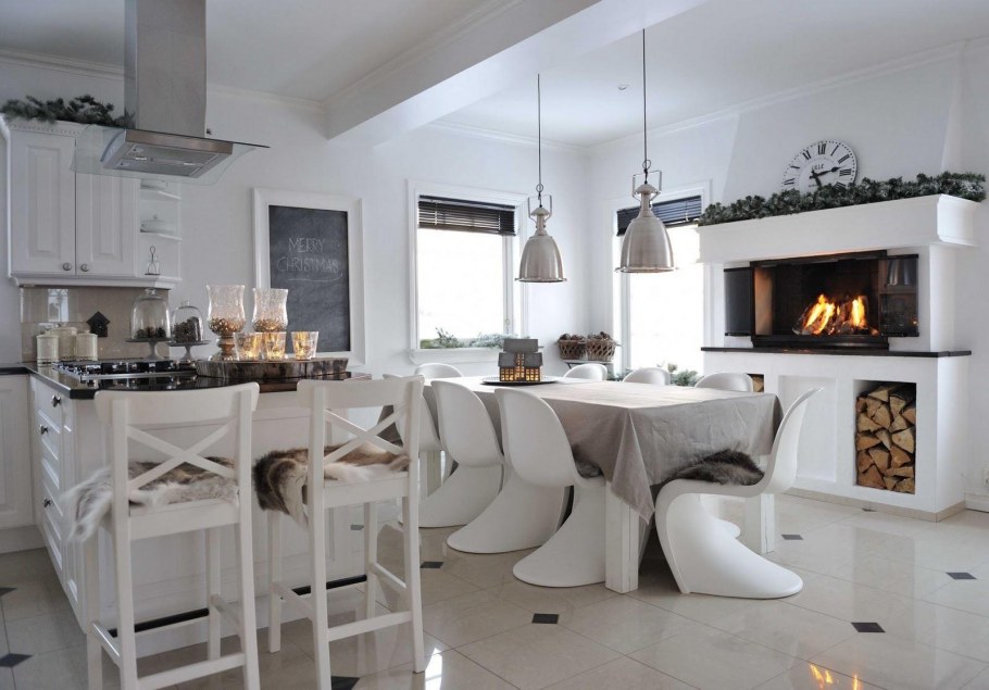 Кухня в норвежском стиле