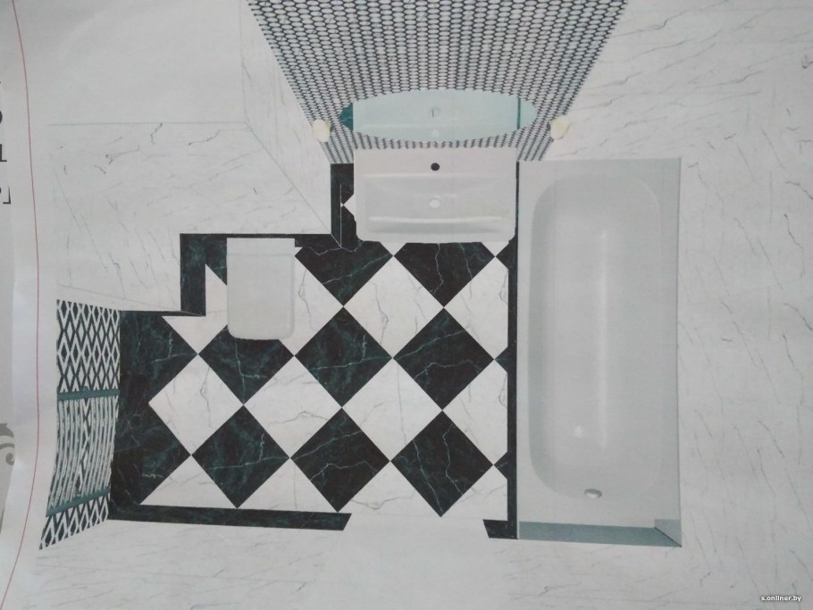 Помпеи плитка рисунок