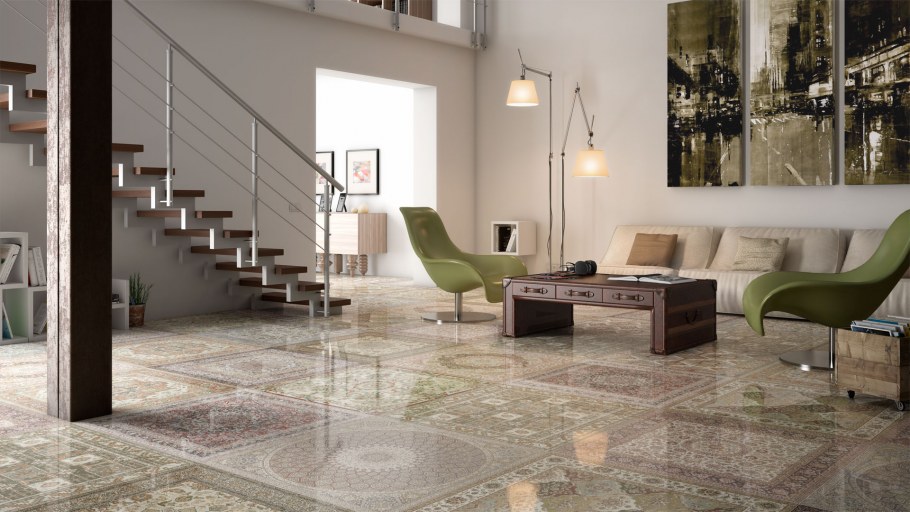 Kilim Nain natural 59.55x59.55