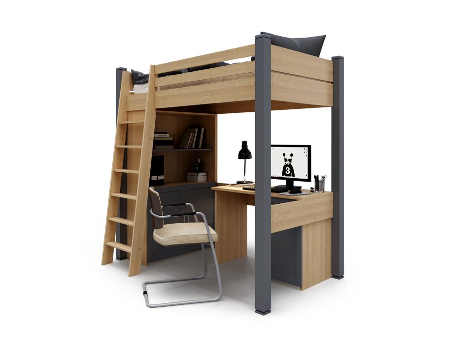 Кровать чердак Stompa unos 28