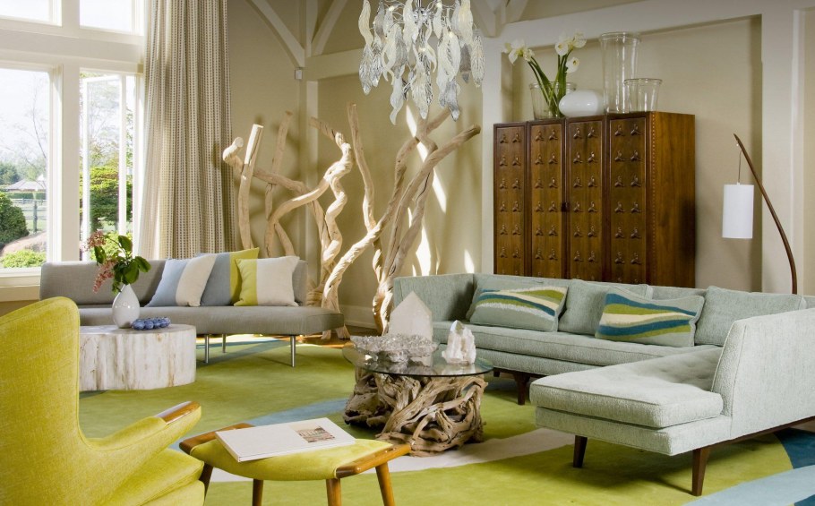 Природные оттенки в интерьере