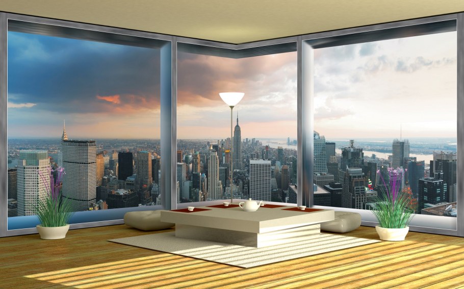 Панорамная 3d фотообои