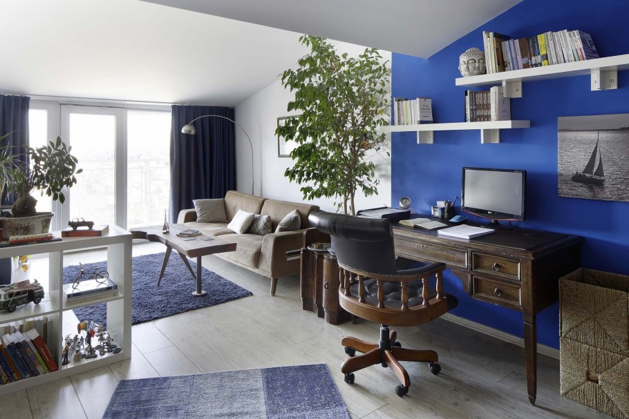 Компьютерный стол в стиле Сканди